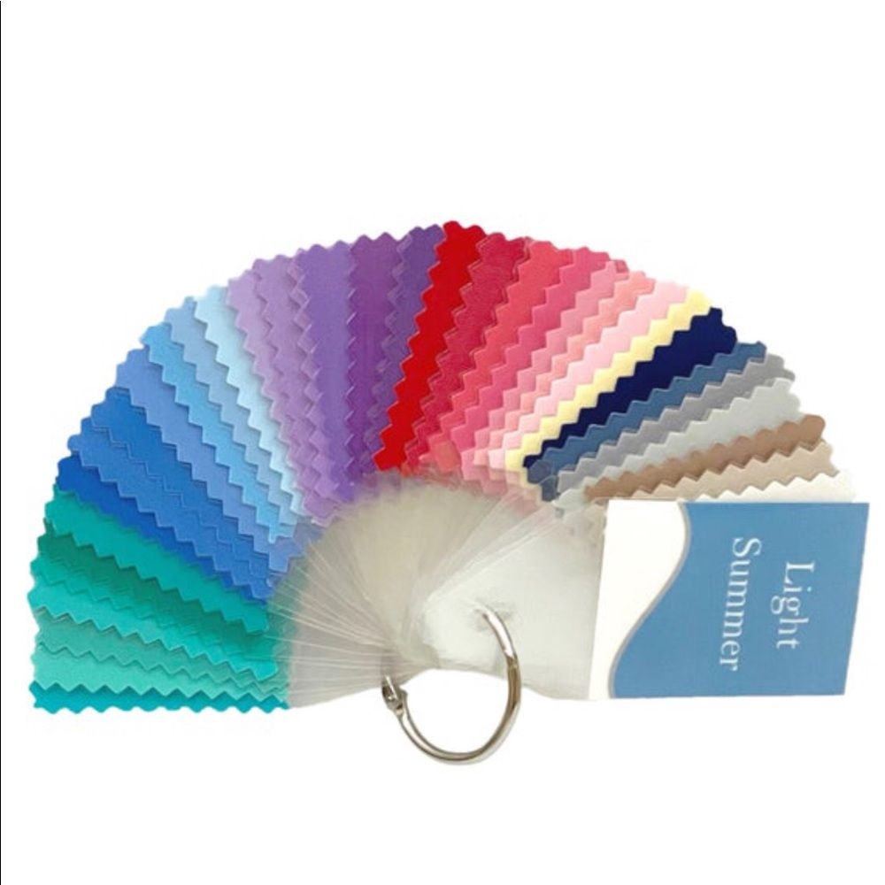 Light Summer 25 card Seasonal Color Fans - Style Solutions for You